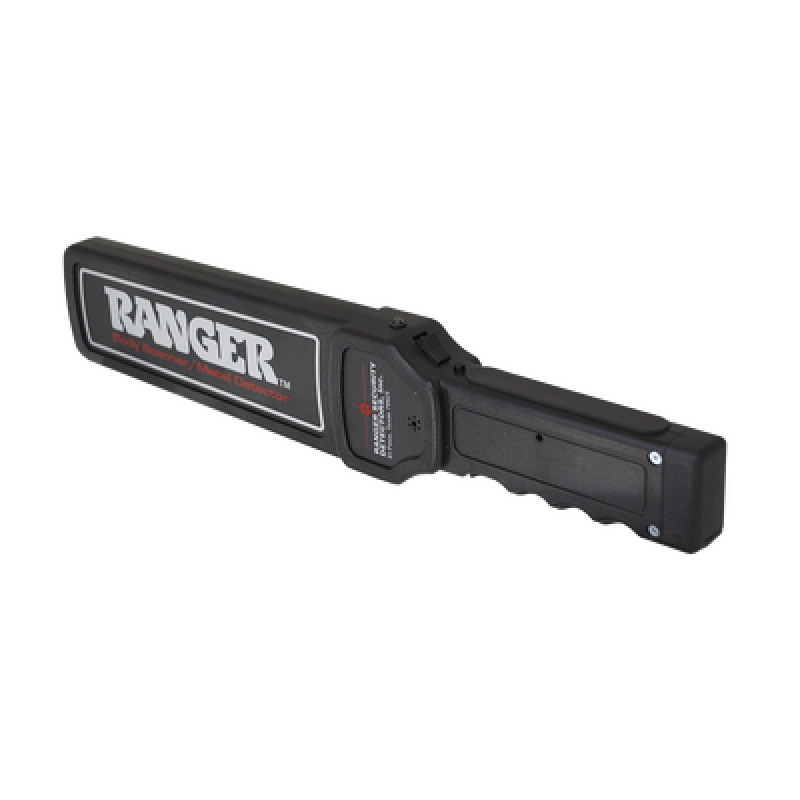 Equipo portátil para detección de metales para areas silenciosas tiene vibrador interconstruído