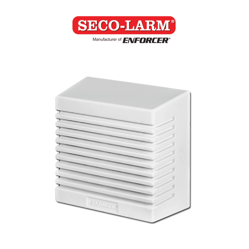 SecoLarm SH-525SQ- Sirena Cableada para Interior de dos tonos para montaje en superficie