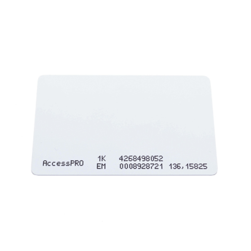 Tarjeta Dual / Proximidad 125 KhZ tipo EM MIFARE 1356 Mhz 1Kb