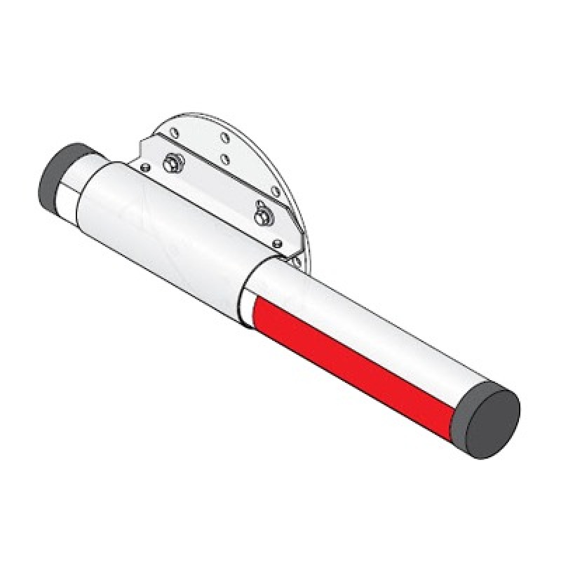 Brazo de aluminio sin iluminación de 14ft 426m / Montaje no incluido