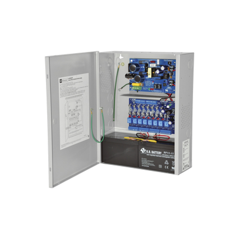 12 o 24 Vcc  4 A / Fuente tipo control / 8 circuitos de control  NO / NC  / capacidad de respaldo / requiere baterías image 2