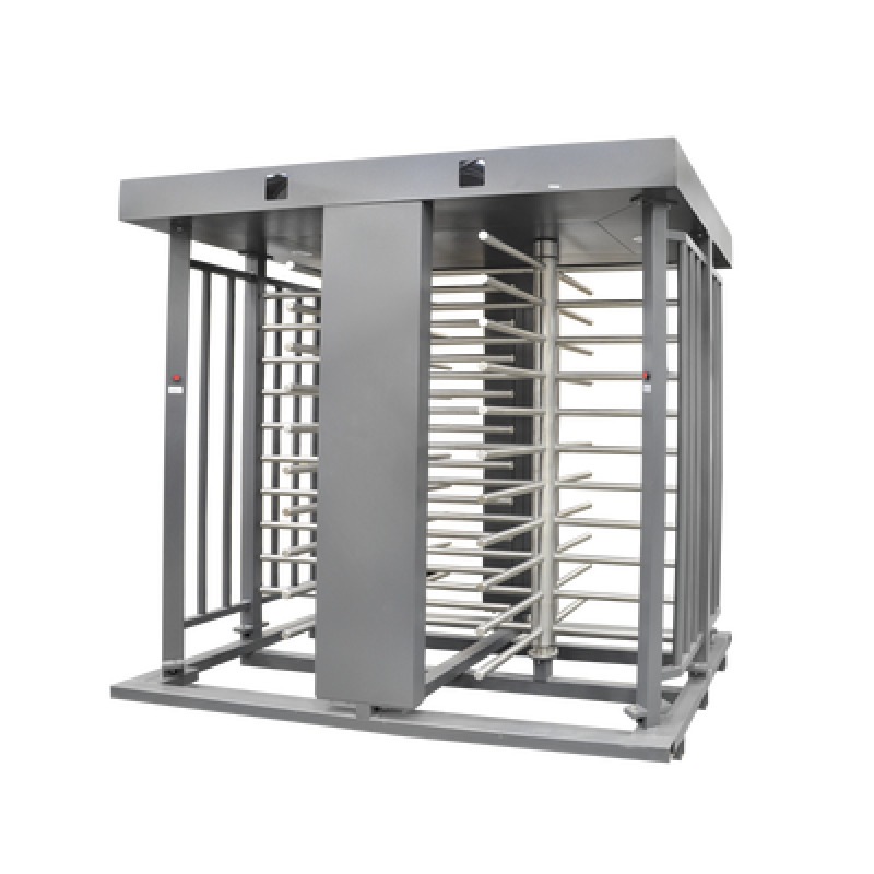 Torniquete Doble / Cuerpo Completo / Interior/Exterior / 100 Acero con Pintura Gris / EJE CENTRAL de Acero Inoxidable / Acabado de Lujo / Alto Tráfico