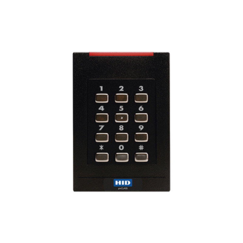 Lector con Teclado 921 PROX HID EM /iClass SEOS no clonable /iClass SE/ iClass SR/ iClass /Mifare Classic DesFire Bluetooth/ Garantía de por Vida