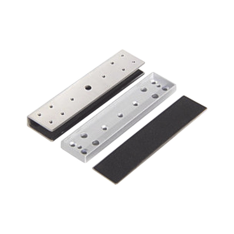 Soportes tipo U para puerta de vidrio para serie de 600 libras interior