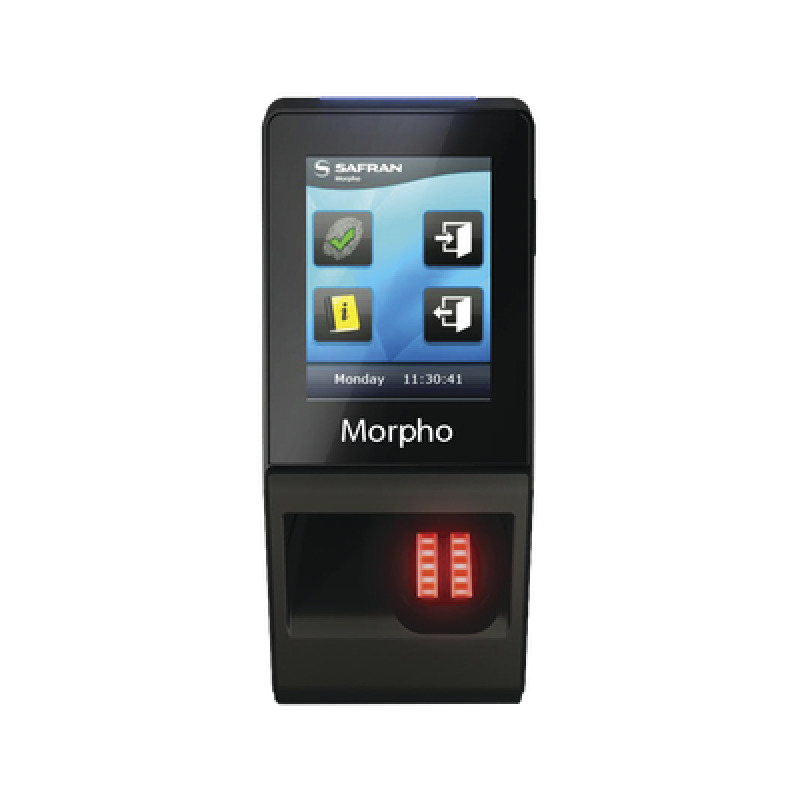 Lector de Huellas Serie Sigma lite plus con lector iClass PoE IP65 aprobado por FBI