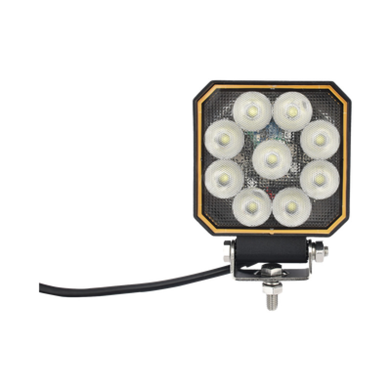 Luz de trabajo bluetooth 9 LED 1500 Lumenes 1224 Vcd