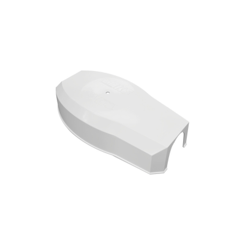 Refacción para 1601/1603 / Tapa plástica para enganche de mástil / Color Blanco