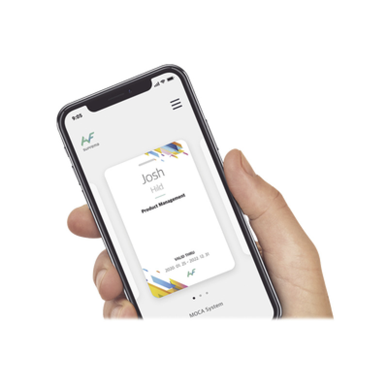 Tarjeta Virtual  / para uso con su SMARTPHONE / compatible con todos los lectores SUPREMA que soporten Bluetooth