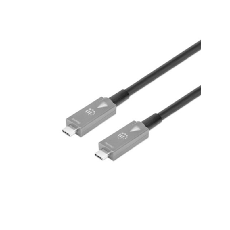 Manhattan - 356428 Cable USB-C de fibra óptica (AOC) USB 3.2 Gen 2