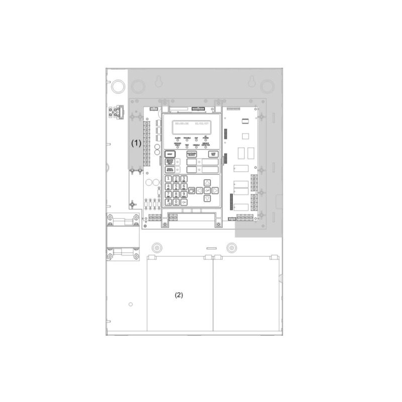 KIDDE F_FX1000SP - Panel Central Sistema de Alarma Contra Incendios / Español image 2