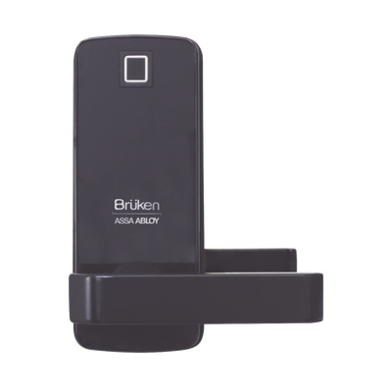 Cerrojo Electrónico con Manija y Lector de Huella/ Tarjeta para Puerta de Vidrio