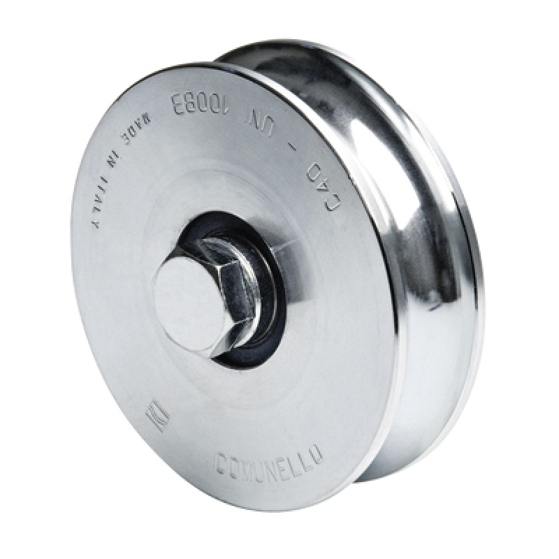 Rueda de 14 cm SIN Soporte / Soporta hasta 550 kg / Canal Tipo U