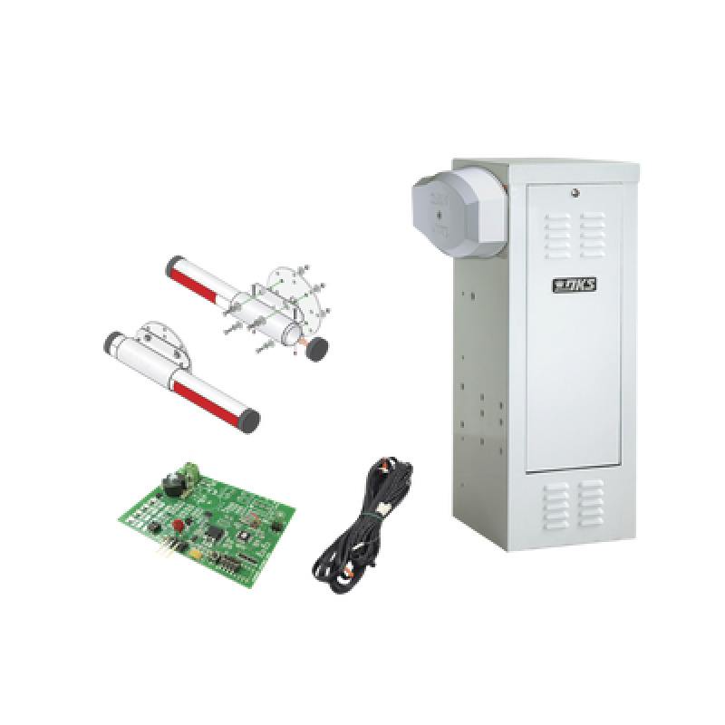 Kit de Barrera Vehicular 1601 de Uso CONTINUO Con Mástil de Aluminio 4 Metros / Incluye Sensor de Masa y Loop image 2