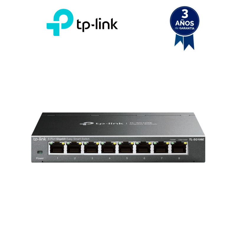 TP-LINK - TL-SG108E - Switch Easy Smart de 8 puertos Gigabit image 3
