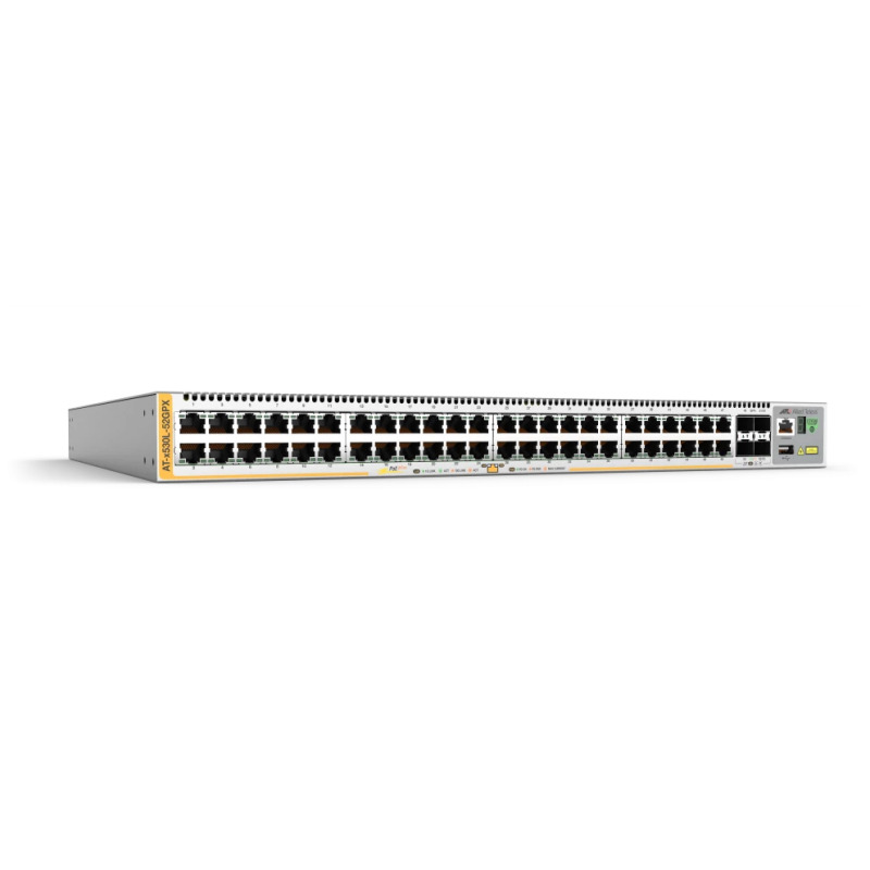 Switch L3 Stackable 48x 10/100/1000T PoE 4x SFP Fuente redundante integradas 740 Watts TAA compliant version