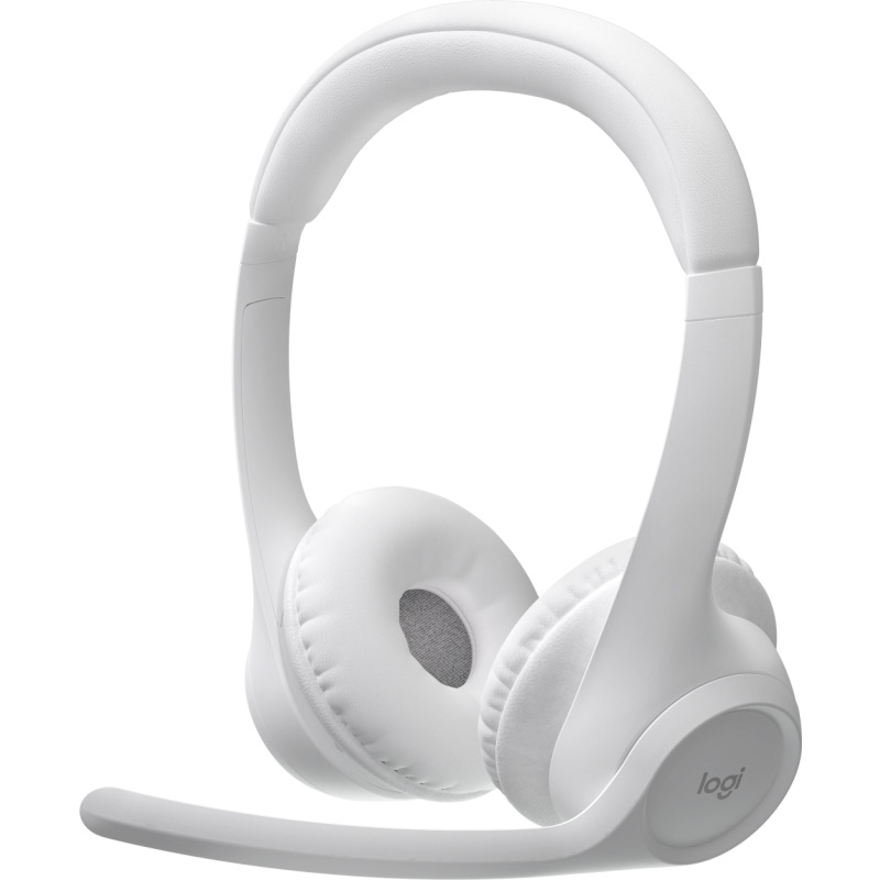 AUDIFONOS DIADEMA LOGITECH ZONE 300 INALAMBRICOS BLUETOOTH RECARGABLE TYPE C BLANCO