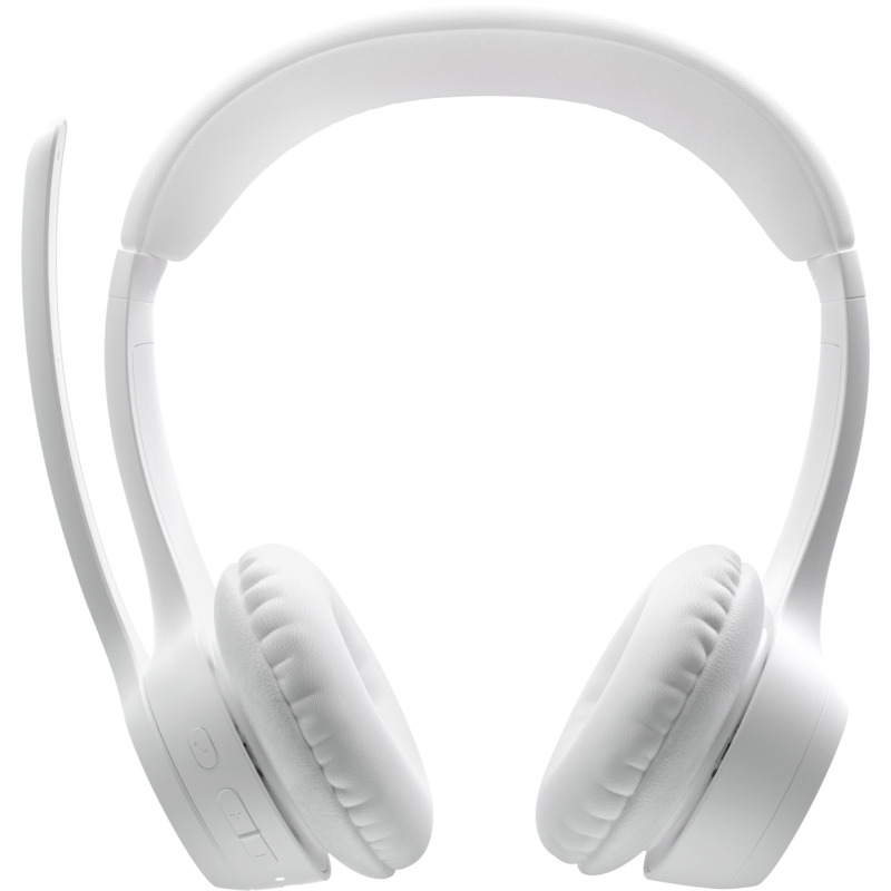 AUDIFONOS DIADEMA LOGITECH ZONE 300 INALAMBRICOS BLUETOOTH RECARGABLE TYPE C BLANCO image 4