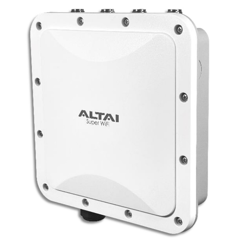 Punto de Acceso Industrial Super WiFi 6 Conectorizado 2x2 Doble Banda Simultanea en 24 y 5 GHz Hasta 400 m de Cobertura 512 Usuarios Concurrentes