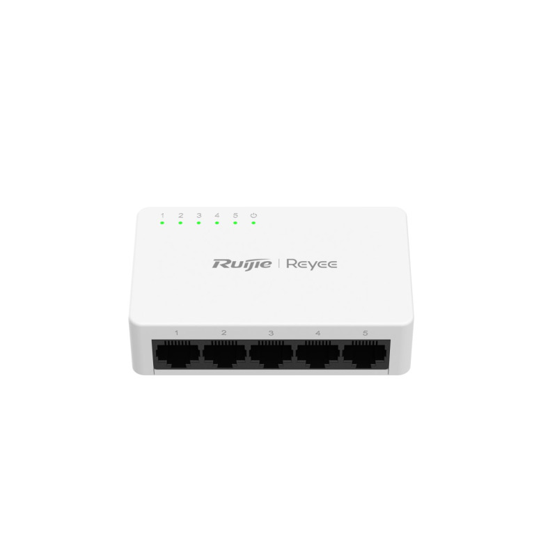 Switch no PoE no administrado con 5 puertos Gigabit