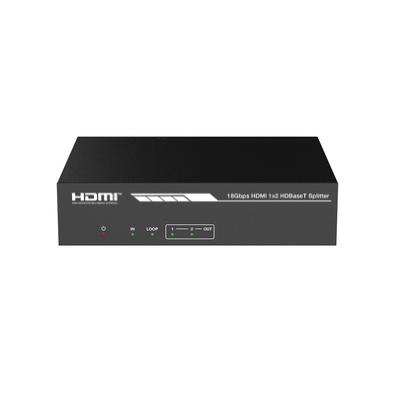 Splitter mas Extensor de Video | 1x2 | ProAV | HDBaseT | 120m en 4K60Hz | 150m en 1080p60Hz | Cat6/6a/7 | Gestión Avanzada EDID | Control IR y RS232 | PoC | Salida de Audio image 4