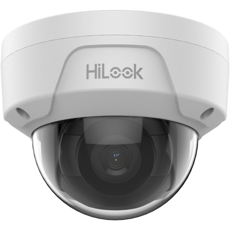 HiLook Series / Domo IP 2 Megapixel 1080p / Lente 28 mm Gran Angular / 20 mts IR / Interior / PoE / dWDR / H265 / ONVIF