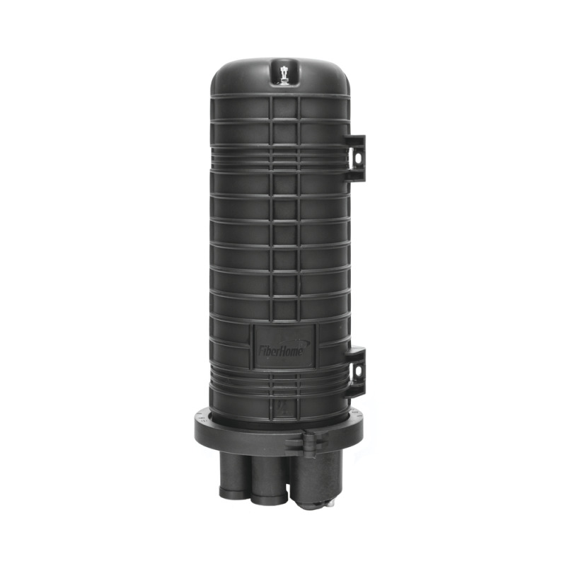 Caja de Distribución de Fibra Óptica Vertical tipo Domo hasta 96 empalmes Exterior IP68