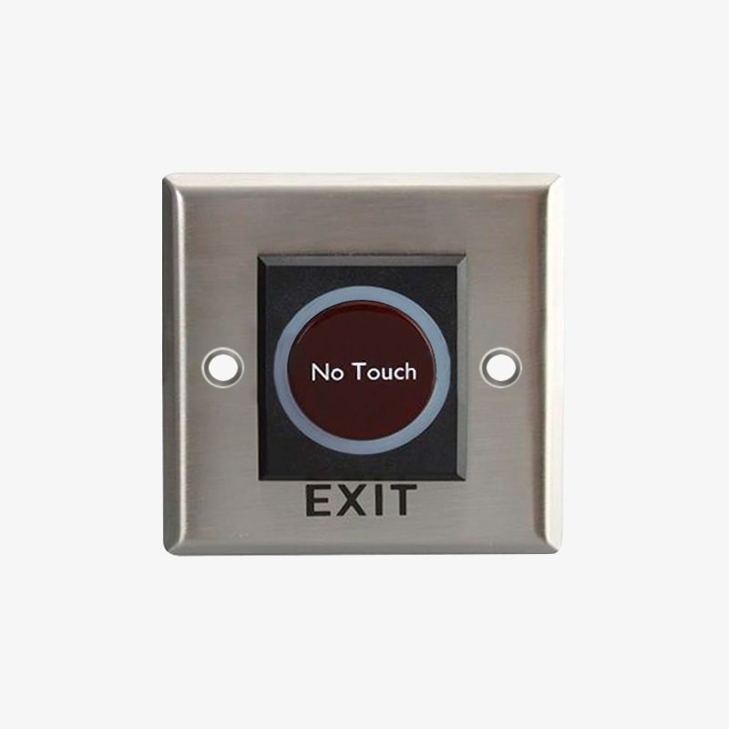 ZKTECO K11B2 - Botón de Salida sin Contacto / Salidas  NC y NO/ Rango de Detección hasta 10 CM