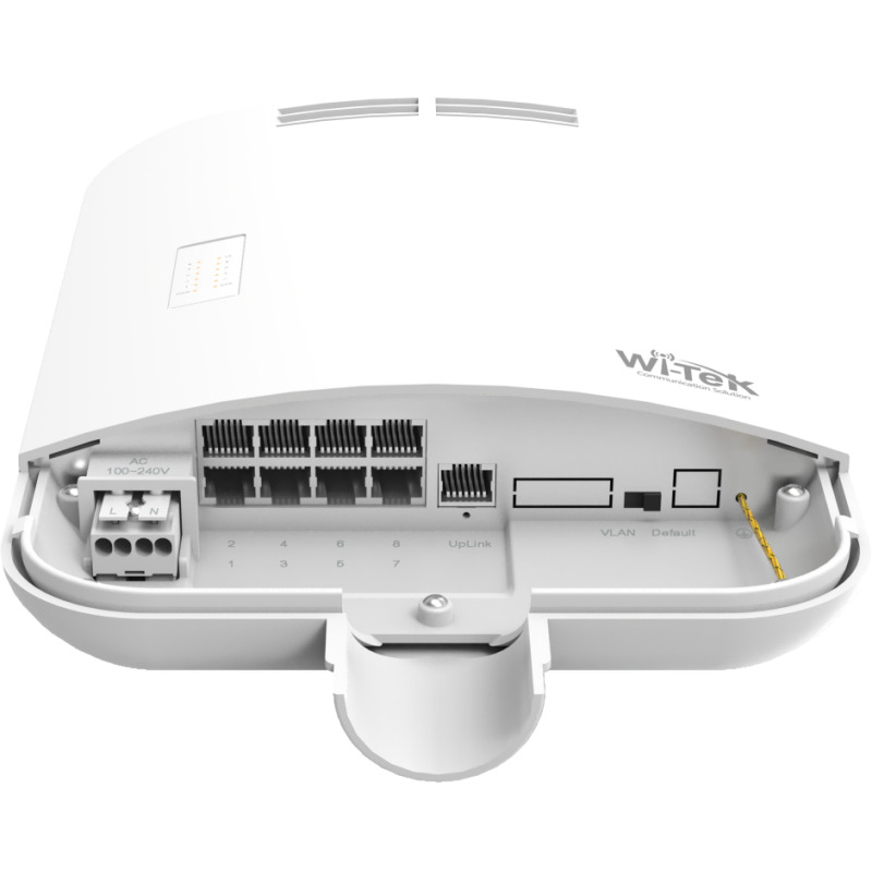 Switch CCTV PoE para exterior / No administrable / Con 8 puertos 10/100 Mbsp PoE af/at / 1 Puertos Uplink 10/100 MBPS /  Presupuesto 120 W / Ideal para Aplicaciones de Videovigilancia image 5