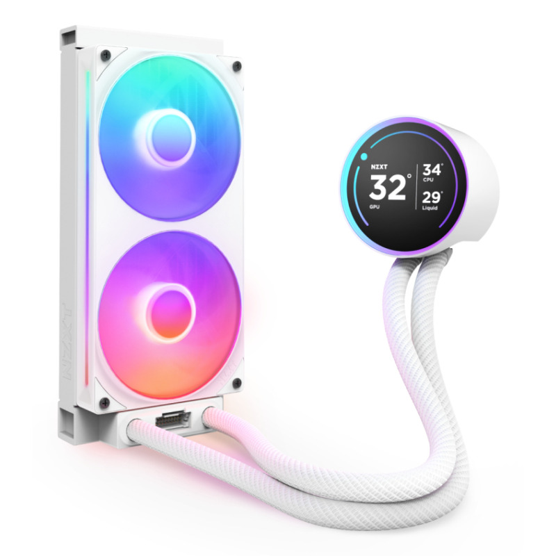 ELIQ NZXT KRAKEN ELITE RGB 240MM V2 BLANCO image 2