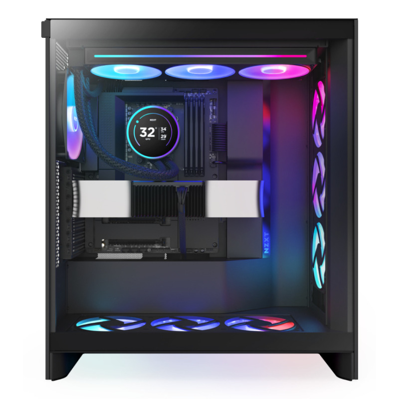 DISIPADOR DE ENFRIAMIENTO LIQUIDO KRAKEN ELITE 360 RGB V2/NEGRO/ 1,200-2,800 ± 300RPM /GAMING. image 5
