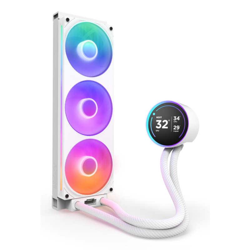 ELIQ NZXT KRAKEN ELITE RGB 360MM V2 BLANCO image 2