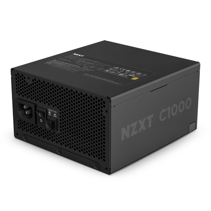 PSU NZXT 1000W C1000 80 PLUS GOLD NEGRO ATX 3.1 image 2