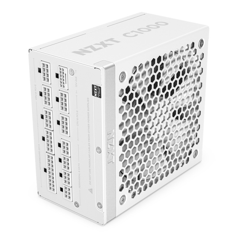 PSU NZXT 1000W C1000 80 PLUS GOLD BLANCO ATX 3.1