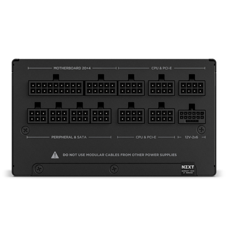 PSU NZXT 850W C850 80 PLUS GOLD NEGRO ATX 3.1 image 4