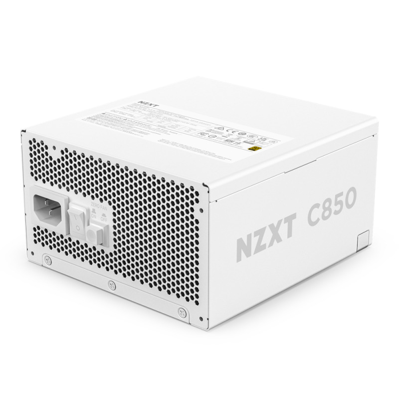 PSU NZXT 850W C850 80 PLUS GOLD BLANCO ATX 3.1 image 2