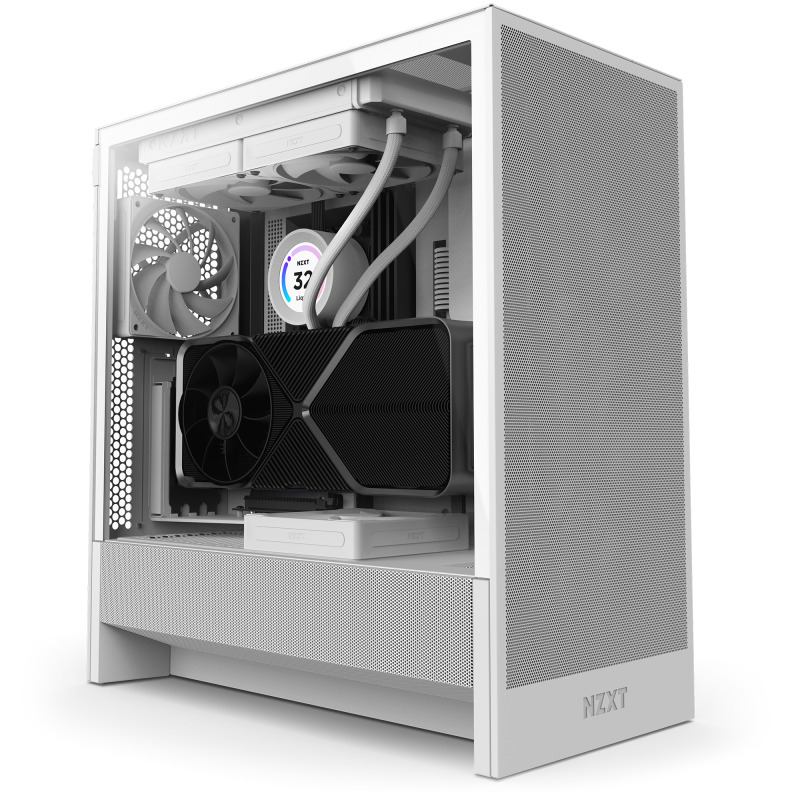 GAB NZXT H5 FLOW BLANCO ATX