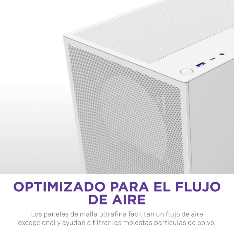 GAB NZXT H5 FLOW BLANCO ATX image 13
