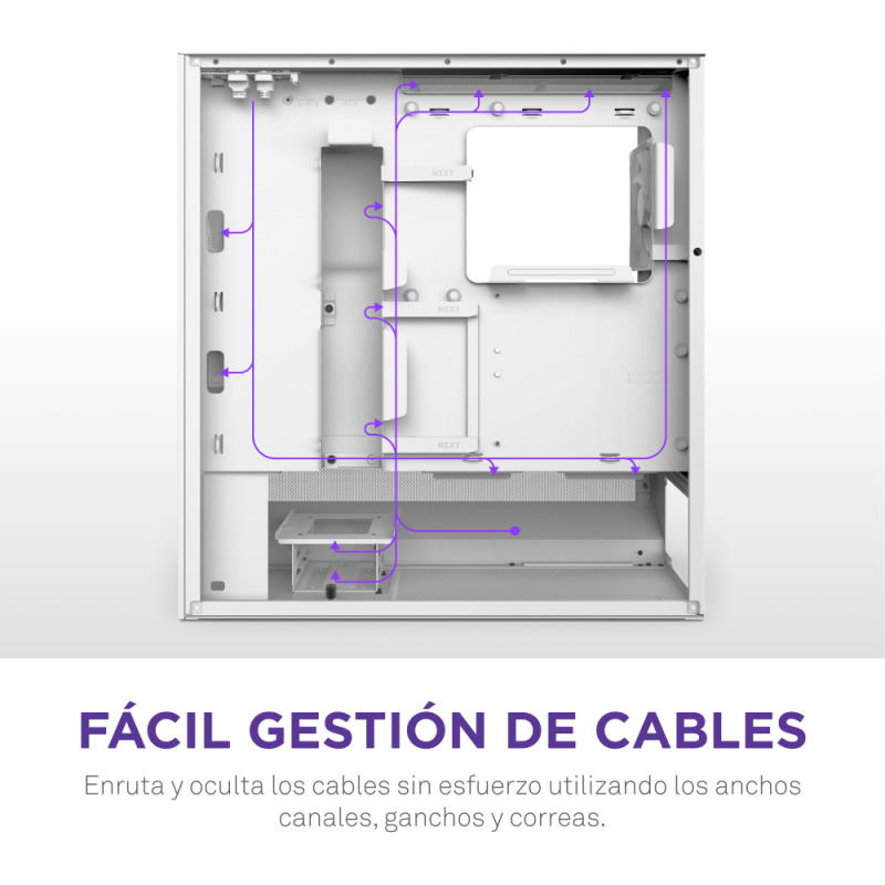 GAB NZXT H5 FLOW BLANCO ATX image 19