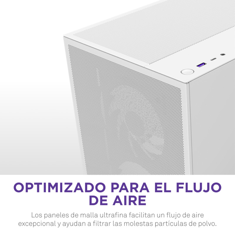 GAB NZXT H5 FLOW RGB BLANCO ATX image 20