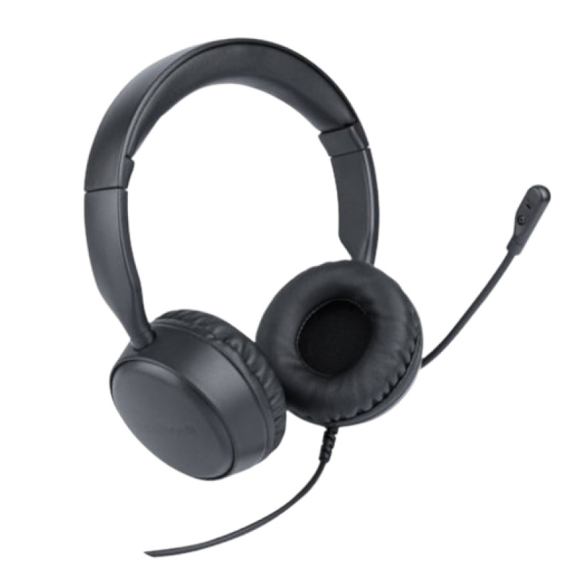 DIADEMA TECHZONE TZACDII02 ALAMBRICA USB SONIDO ESTEREO MANOS LIBRES NEGRO