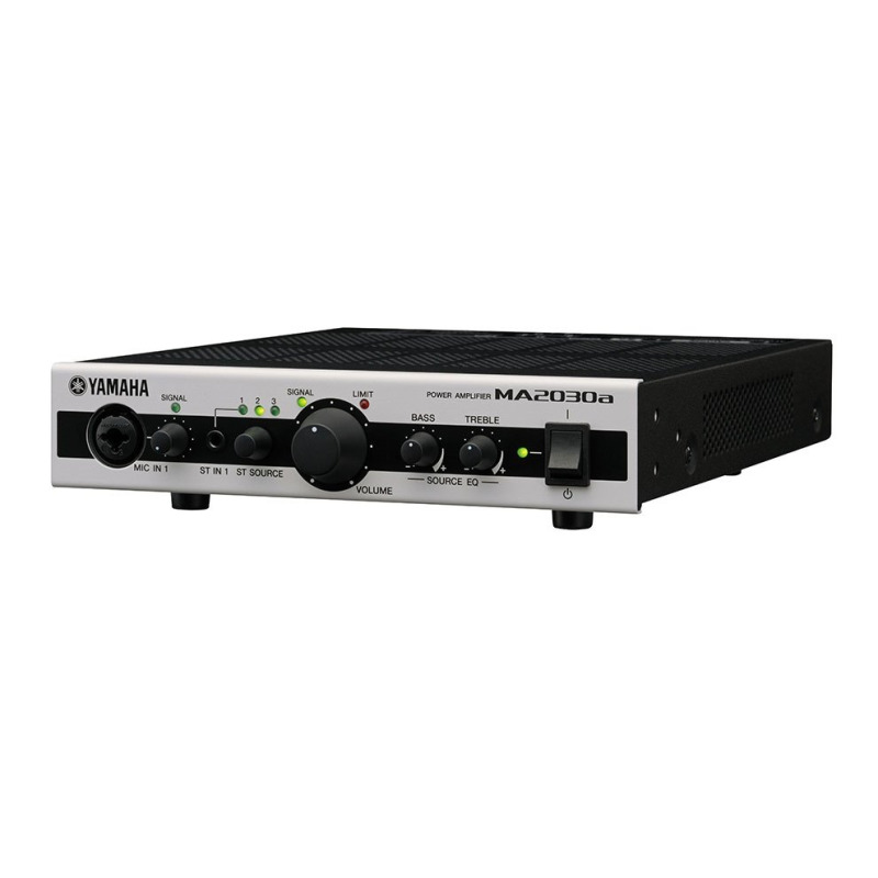 Mezclador Amplificador | 2 Canales  30w | 1 Zona | Baja y Alta Impedancia | 2 Entradas de Micrófono | Entrada auxiliar image 7