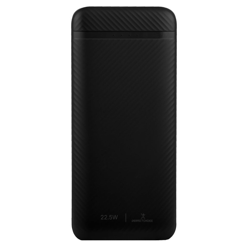 POWER BANK 10,000 MAH CARGA RAPIDA 22.5W CON CABLE USB-C INTEGRADO, BOLT NEGRO PERFECT CHOICE image 5