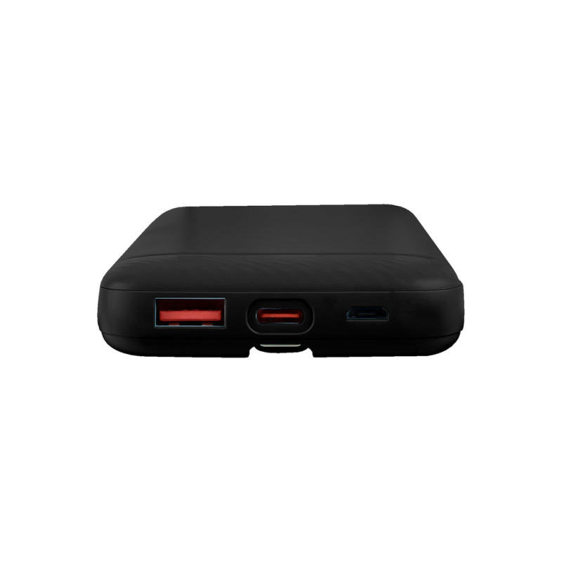 POWER BANK 10,000 MAH CARGA RAPIDA 22.5W CON CABLE USB-C INTEGRADO, BOLT NEGRO PERFECT CHOICE image 6