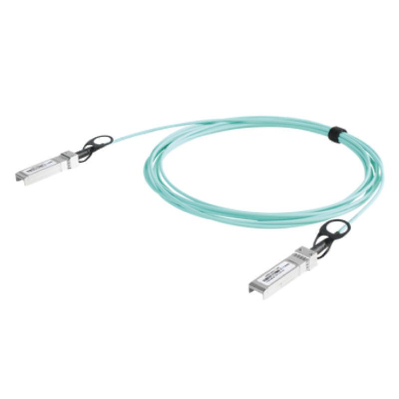 Cable AOC SFP de 110 Gbps a 110 Gbps / Cable de fibra óptica Activo / Longitud 10 metros