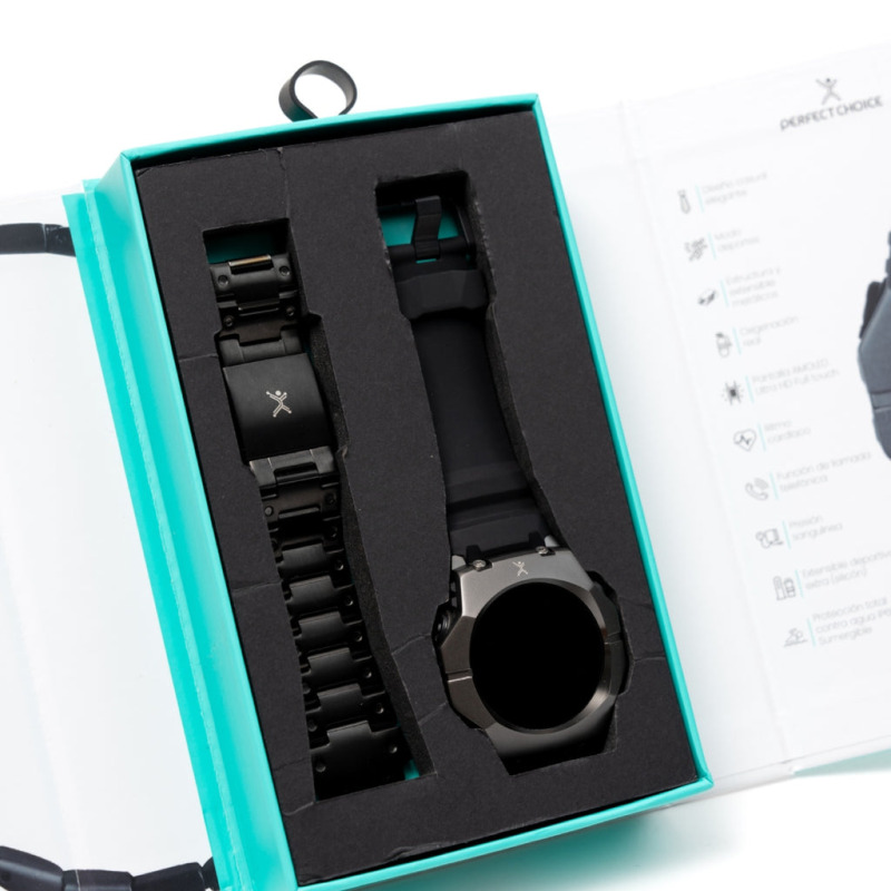 RELOJ INTELIGENTE ELEMENTUM PERFECT CHOICE, METALICO AMOLED, PROTECCION IPX68 image 6