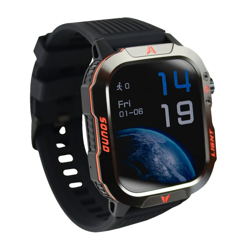 RELOJ INTELIGENTE DEPORTIVO EVEREST PERFECT CHOICE, SUMERGIBLE CON LAMPARA Y BRUJULA INTEGRADAS, PROTECCION IPX68