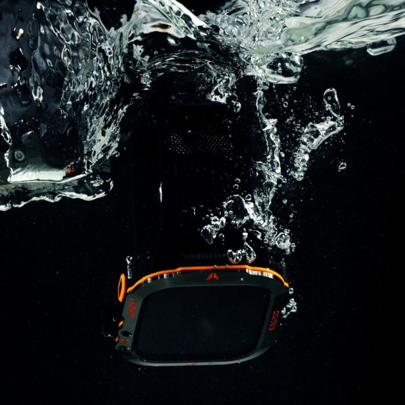 RELOJ INTELIGENTE DEPORTIVO EVEREST PERFECT CHOICE, SUMERGIBLE CON LAMPARA Y BRUJULA INTEGRADAS, PROTECCION IPX68 image 9