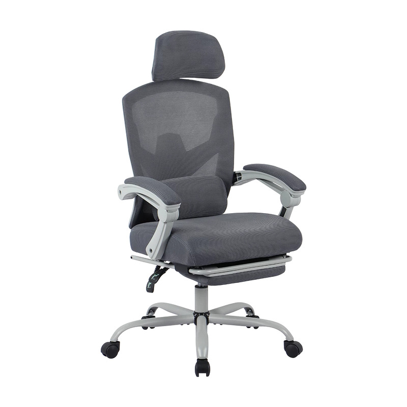 SILLA GAMER BALAM RUSH BOLT NOU G / HASTA 130 KG / INCLINACION 140 GRADOS / PISTON CLASE 3 / REPOSAPIES ACOJINADO / COJIN CERVICAL / CABECERA ADAPTABLE / GRIS / BR-940559 image 7