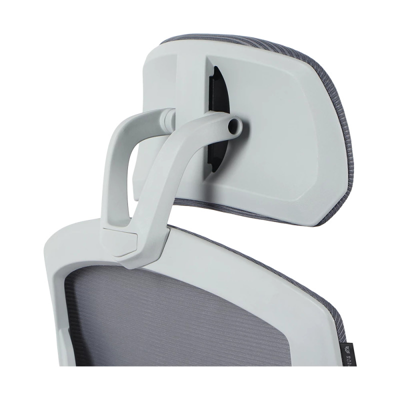 SILLA GAMER BALAM RUSH BOLT NOU G / HASTA 130 KG / INCLINACION 140 GRADOS / PISTON CLASE 3 / REPOSAPIES ACOJINADO / COJIN CERVICAL / CABECERA ADAPTABLE / GRIS / BR-940559 image 8