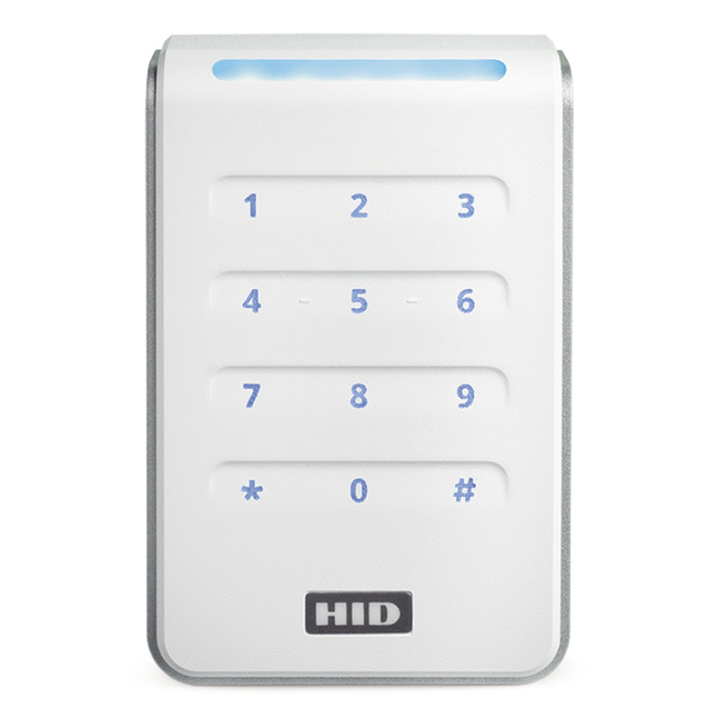 Lector R40 con TECLADO SIGNO WHITE Estandar Multitecnologia/ 40KNWS00000000/ Garantia de Por Vida/ Pigtail/Wiegand  OSDP